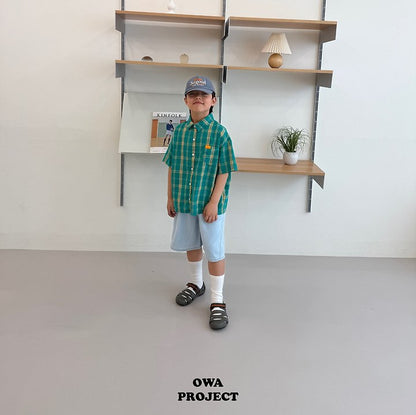 【予約】７bu linen denim pants / owa (S-JL)