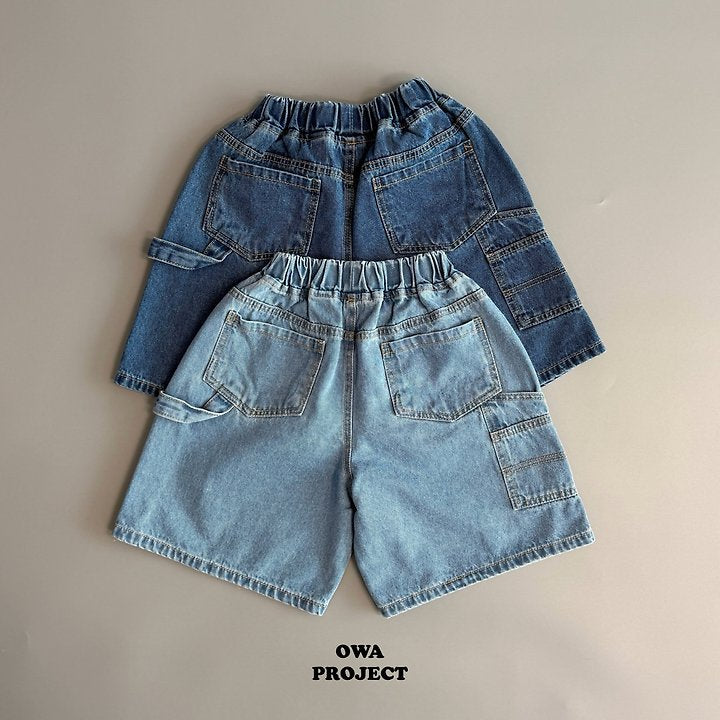 【予約】twin denim pants / owa (S-JL)