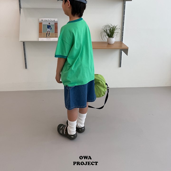 【予約】twin denim pants / owa (S-JL)