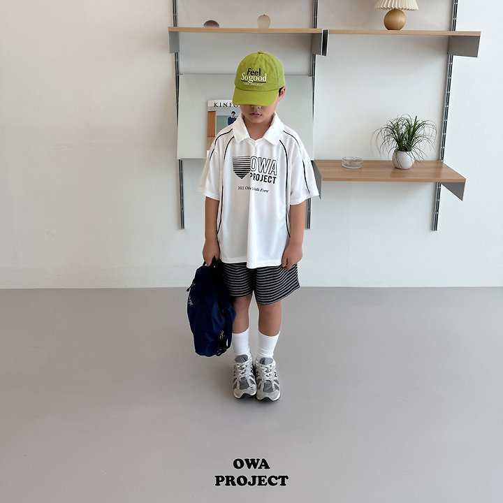 【予約】collar pin line T / owa (S-JL)