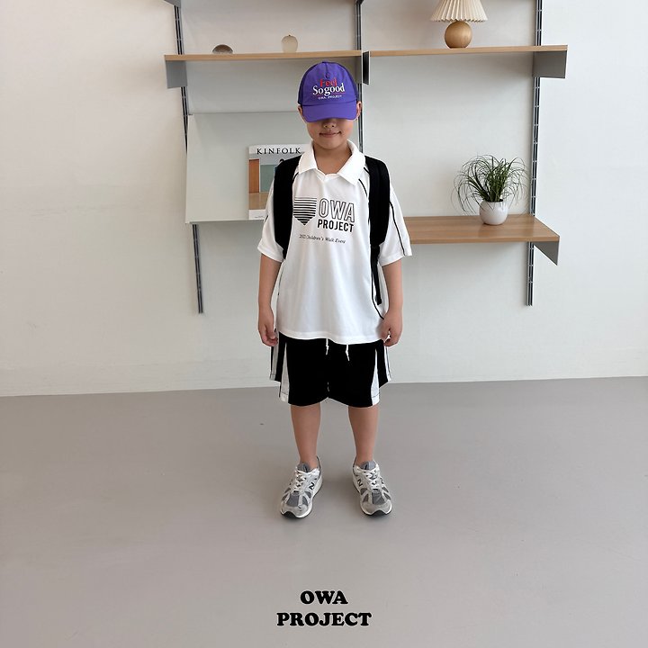 【予約】collar pin line T / owa (S-JL)