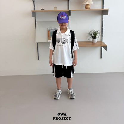 【予約】collar pin line T / owa (S-JL)