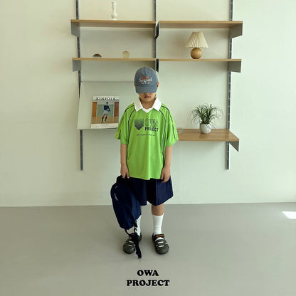 【予約】collar pin line T / owa (S-JL)