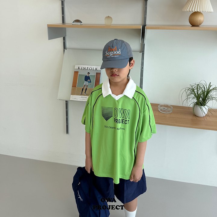 【予約】collar pin line T / owa (S-JL)