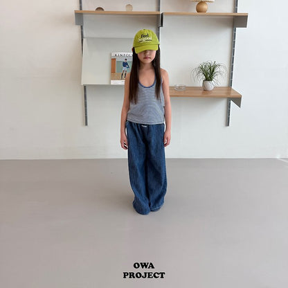 【予約】border halter sleeveless / owa (S-JS)