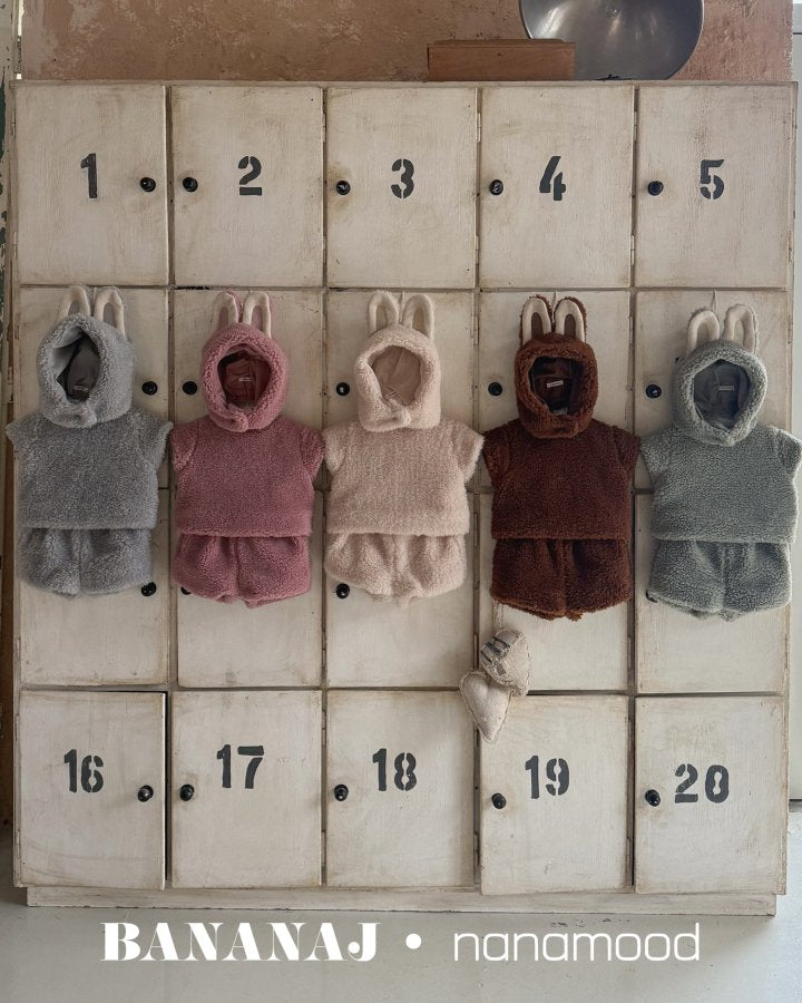 【予約】labubu set up  / bananaj (XS-XL)