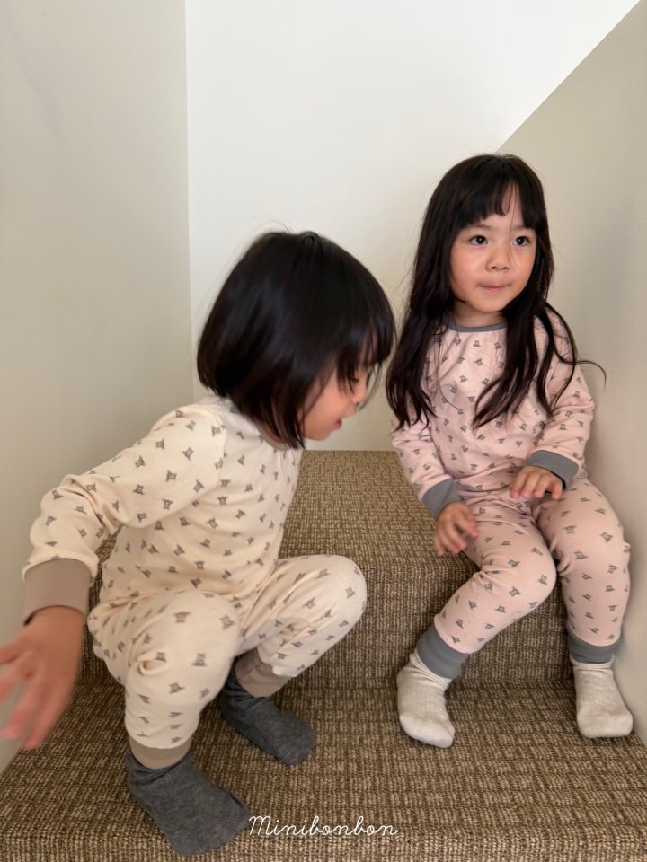 【予約】mini bear room wear  / minibonbon (XS-XL)