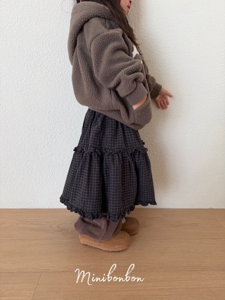 【予約】winter skirt / minibonbon (XS-JS,MOM)