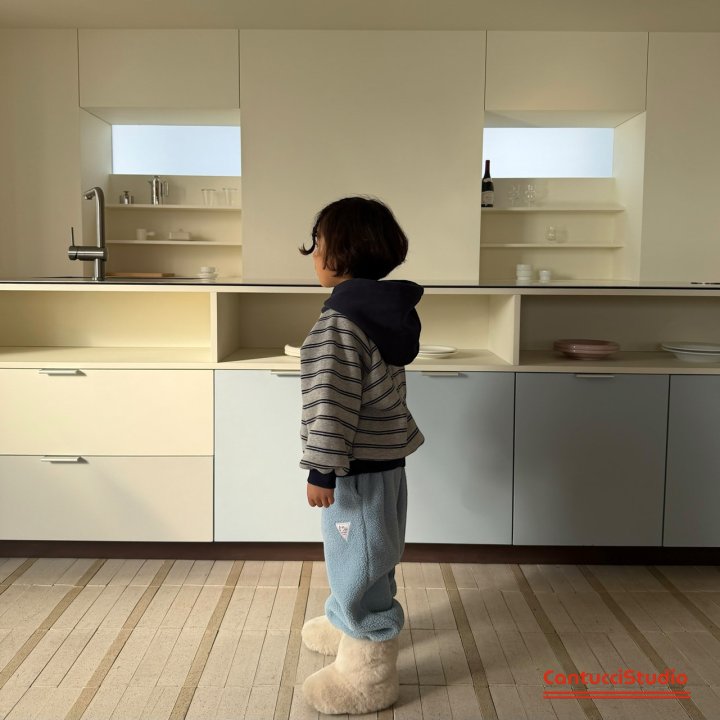 【予約】beat bicolor hoodie  / cantucci studio (XS-XL)