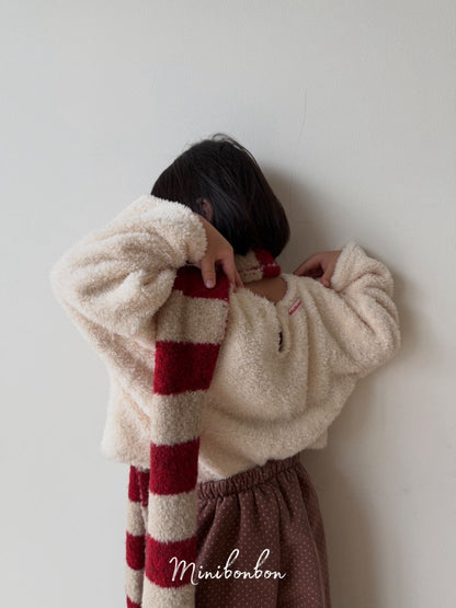 【予約】border muffler  / minibonbon