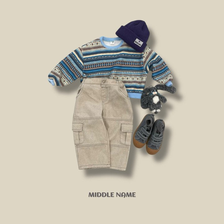 【予約】pattern crop mtm  / middle name (S-JM)　