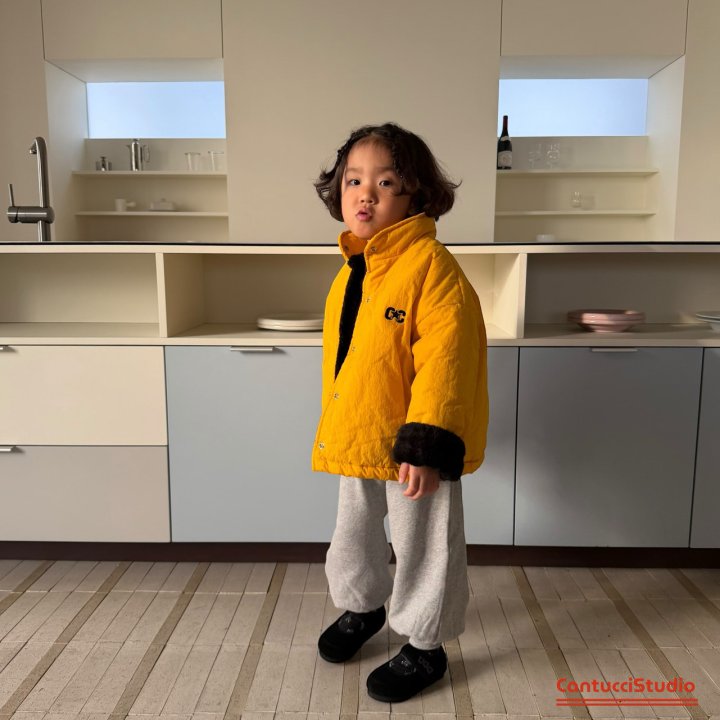 【予約】rollup padding jumper (reversible)  / cantucci studio (S-JS)