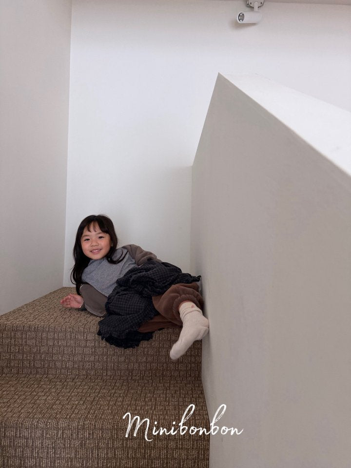 【予約】winter skirt / minibonbon (XS-JS,MOM)