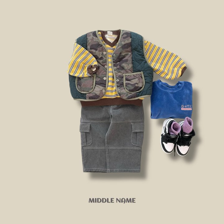 【予約】border v mtm  / middle name (S-JM)