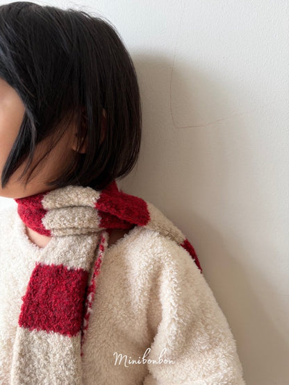 【予約】border muffler  / minibonbon