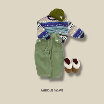 【予約】pattern crop mtm  / middle name (S-JM)　