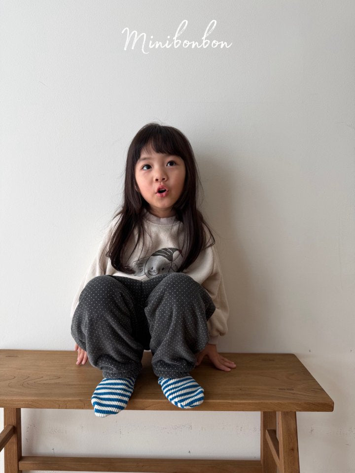 【予約】snow pants / minibonbon (XS-JL)