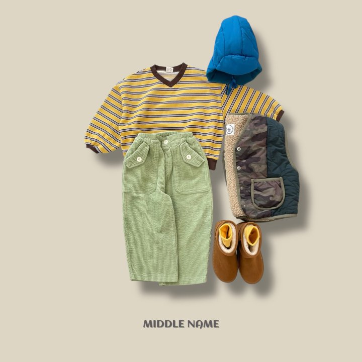 【予約】border v mtm  / middle name (S-JM)