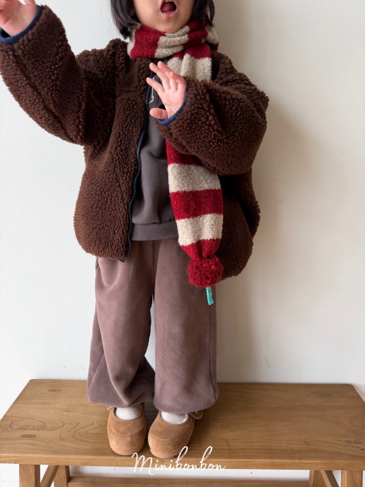 【予約】border muffler  / minibonbon