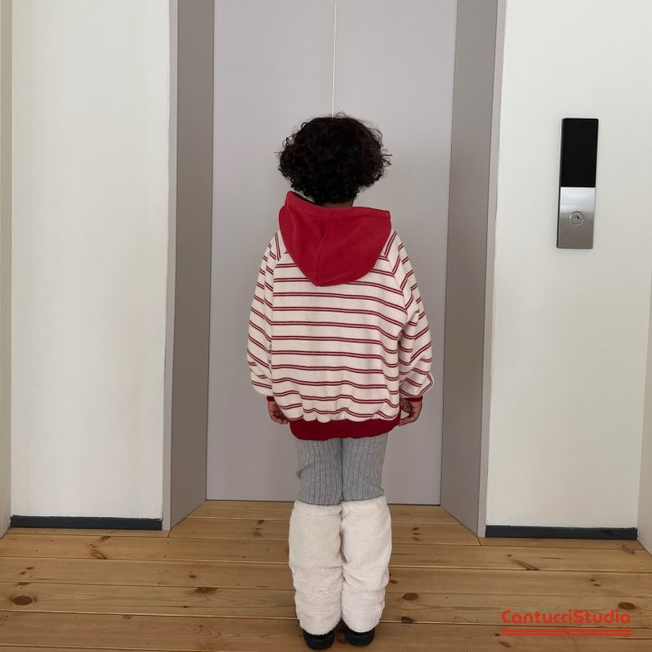 【予約】beat bicolor hoodie  / cantucci studio (XS-XL)