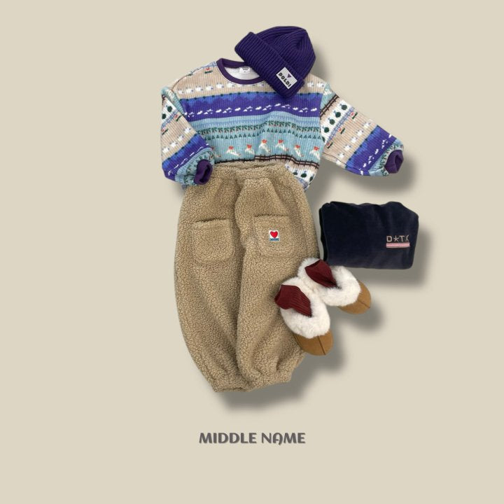 【予約】pattern crop mtm  / middle name (S-JM)　