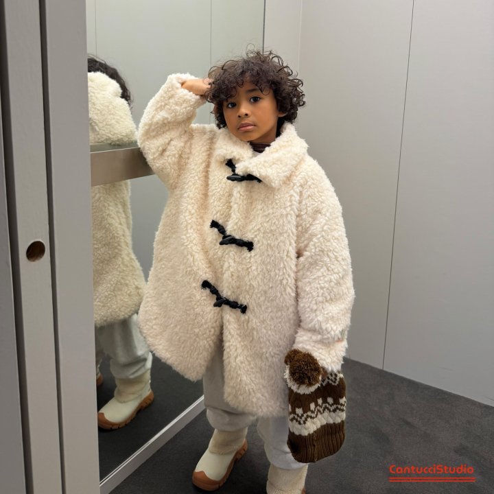 【予約】poodle fur outer  / cantucci studio (S-JS)