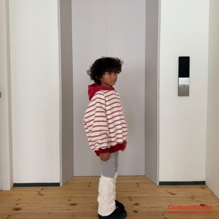 【予約】beat bicolor hoodie  / cantucci studio (XS-XL)