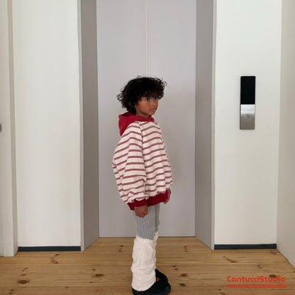 【予約】beat bicolor hoodie  / cantucci studio (XS-XL)