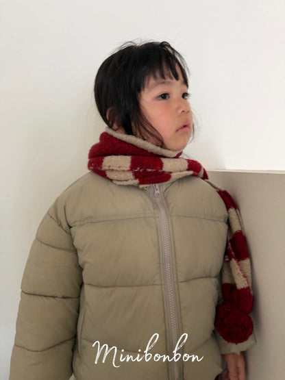 【予約】border muffler  / minibonbon