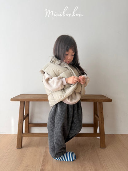 【予約】yoghourt vest  / minibonbon (S-JL)