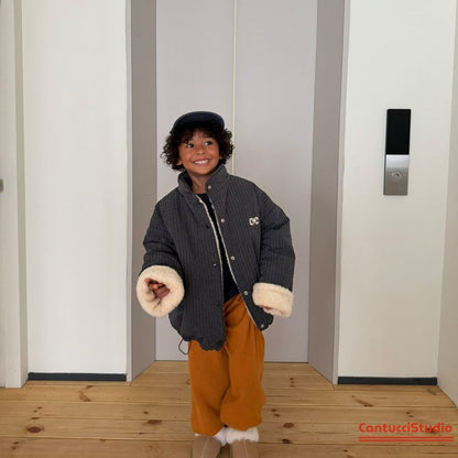 【予約】rollup padding jumper (reversible)  / cantucci studio (S-JS)