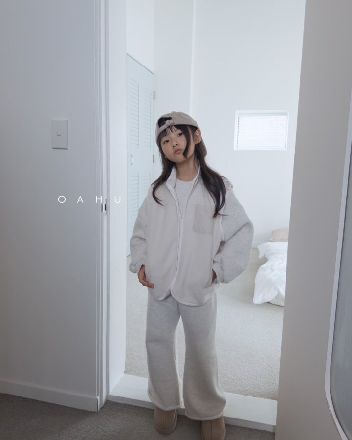 【予約】land fleece vest / oahu (S-JXL)