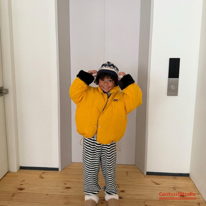 【予約】rollup padding jumper (reversible)  / cantucci studio (S-JS)