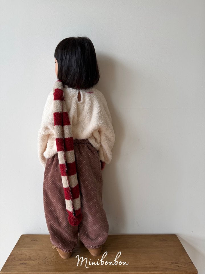 【予約】snow pants / minibonbon (XS-JL)