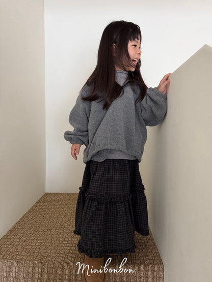 【予約】winter skirt / minibonbon (XS-JS,MOM)