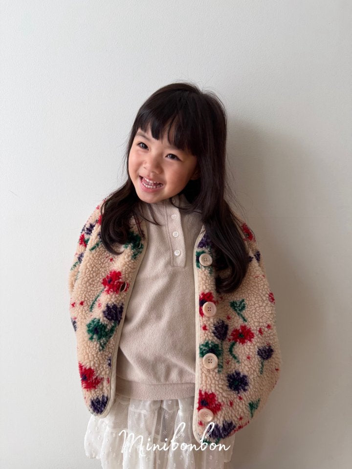 【予約】daisy jacket  / minibonbon (XS-JL)