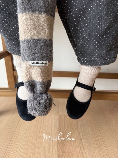 【予約】border muffler  / minibonbon