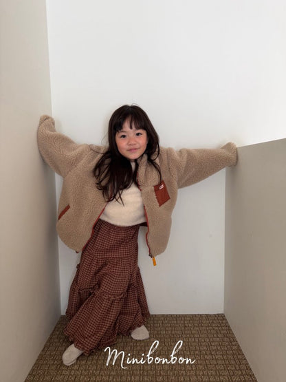 【予約】winter skirt / minibonbon (XS-JS,MOM)