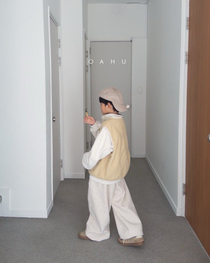 【予約】land fleece vest / oahu (S-JXL)