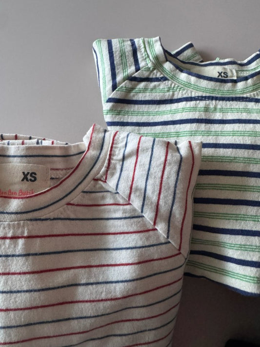 【予約】ケイボーダーTシャツ / bonbonbutik (XS-JM)케이티