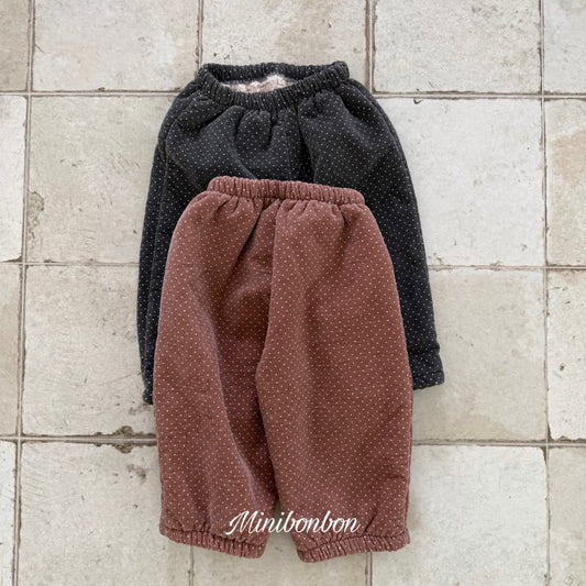 【予約】snow pants / minibonbon (XS-JL)