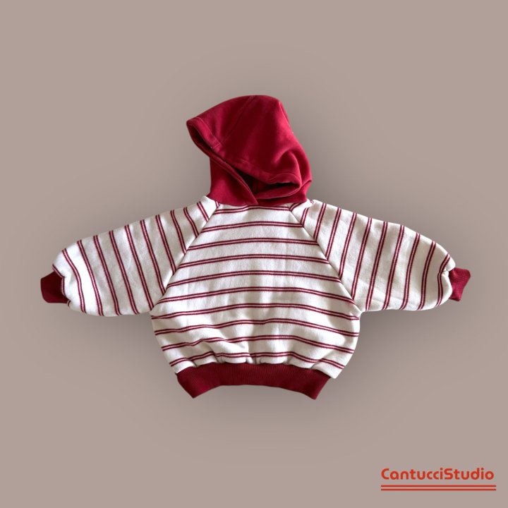 【予約】beat bicolor hoodie  / cantucci studio (XS-XL)