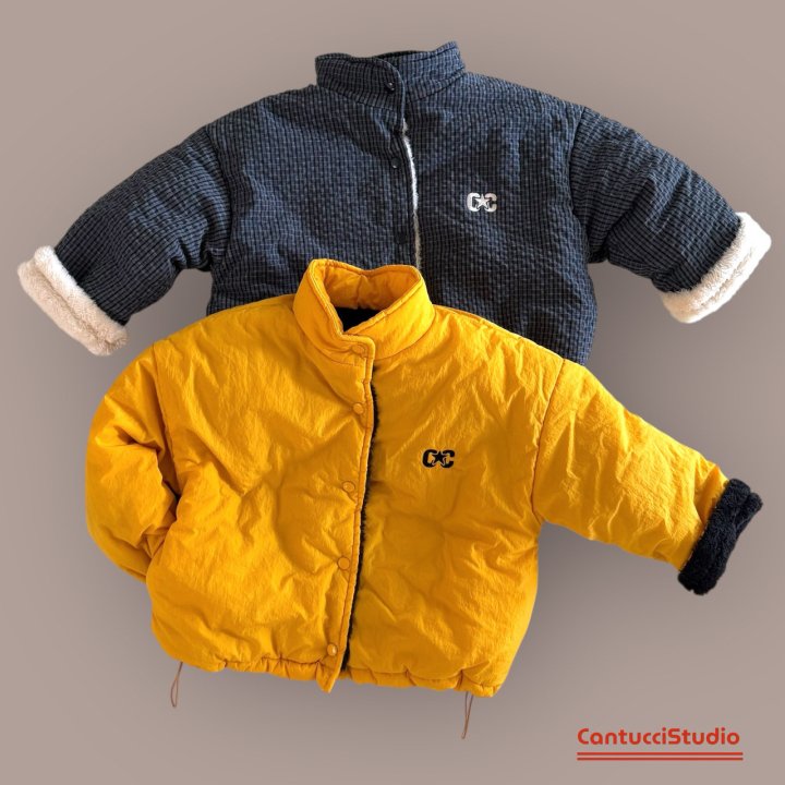 【予約】rollup padding jumper (reversible)  / cantucci studio (S-JS)