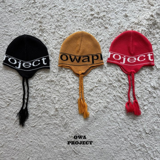 【予約】logo beanie  / owa 댕기비니