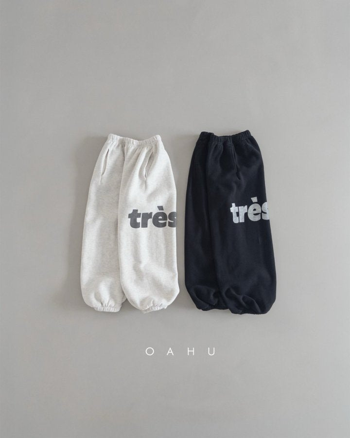 【予約】tres jogger pants / oahu (S-JXL)