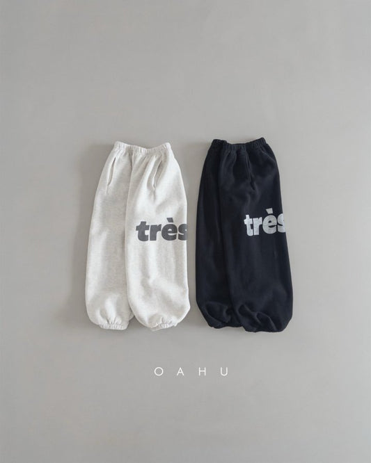 【予約】tres jogger pants / oahu (S-JXL)