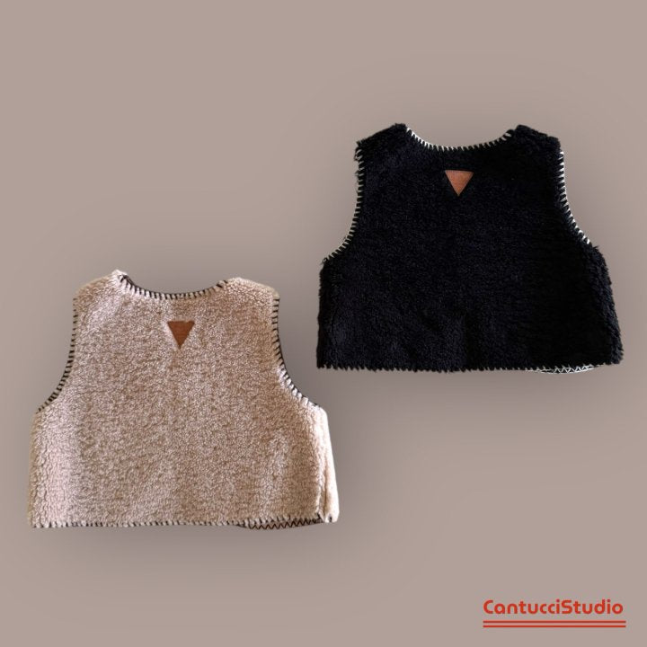 【予約】mustang vest  / cantucci studio (XS-XL) 복길이