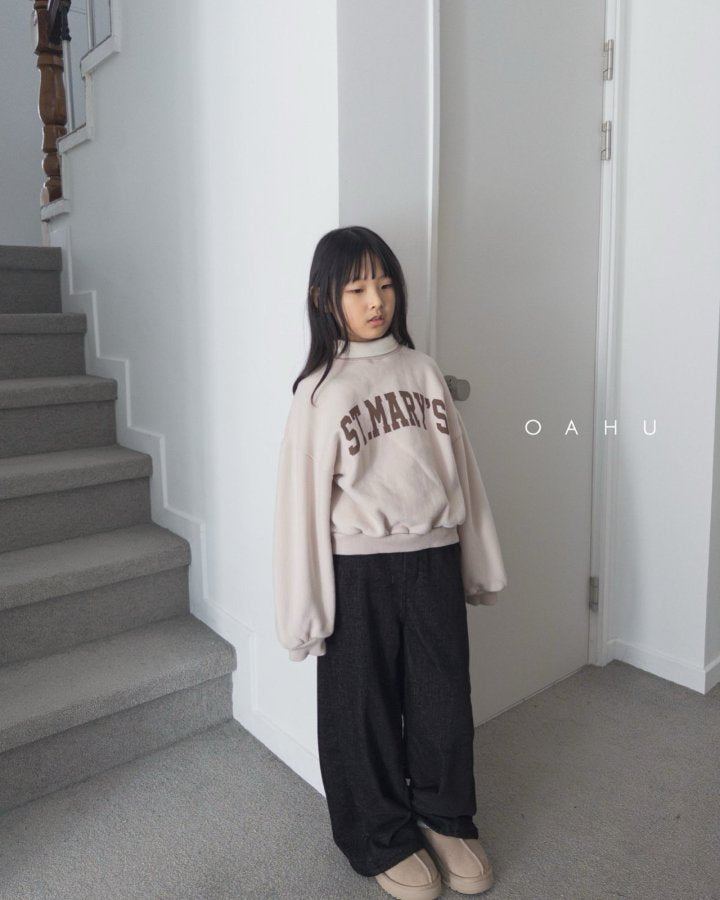 【予約】curve velvet pants / oahu (S-JXL)