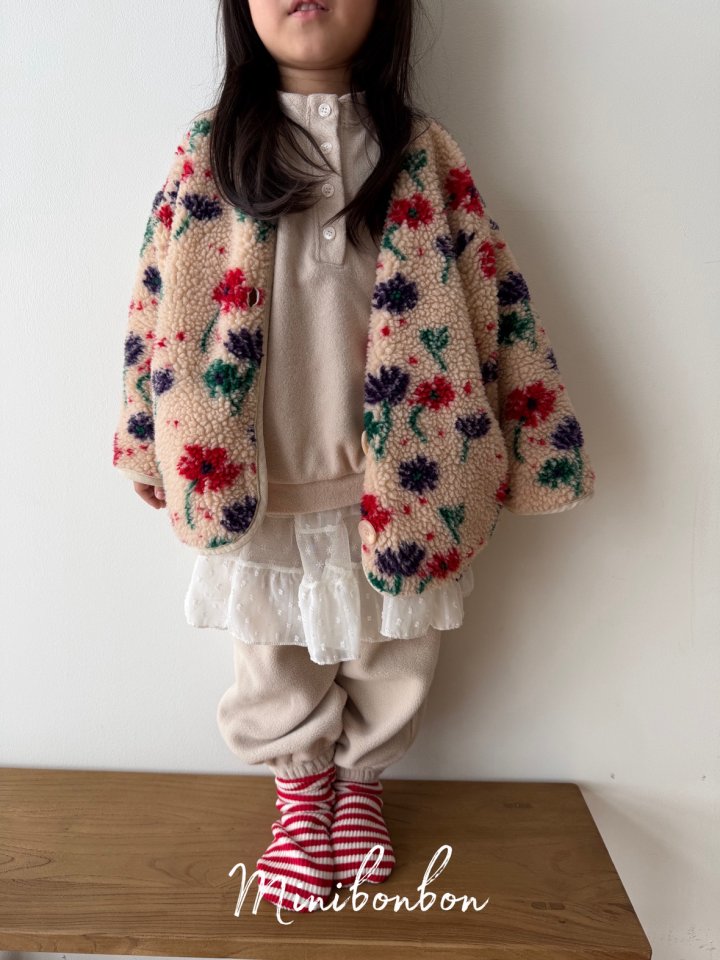 【予約】daisy jacket  / minibonbon (XS-JL)