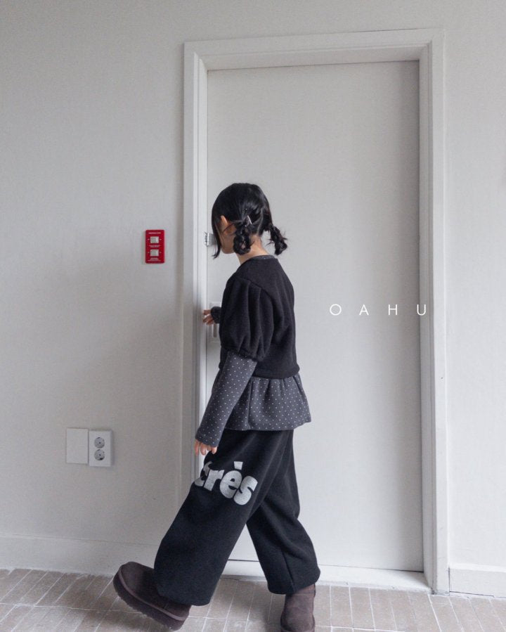 【予約】tres jogger pants / oahu (S-JXL)